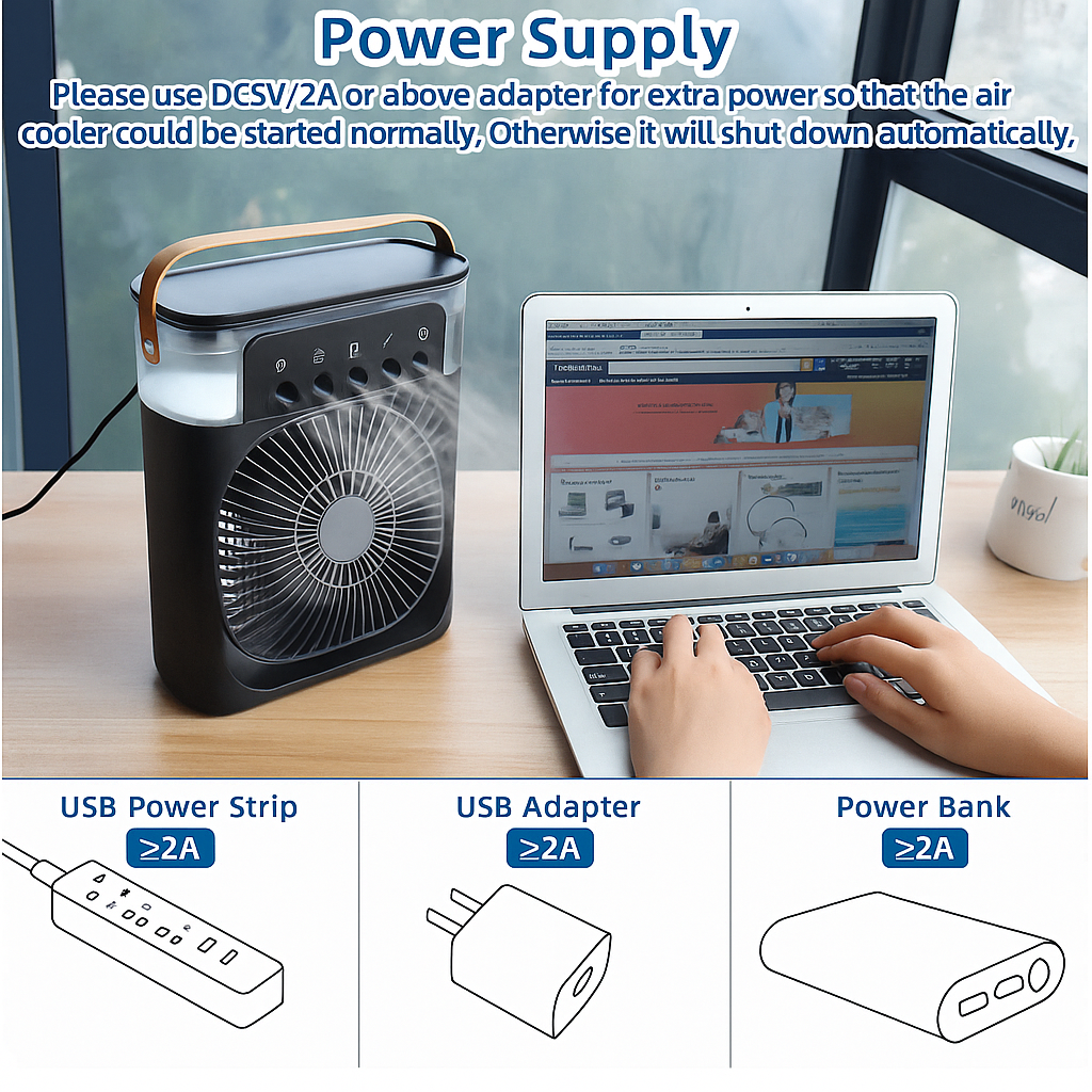 Portable Fan Air Conditioner